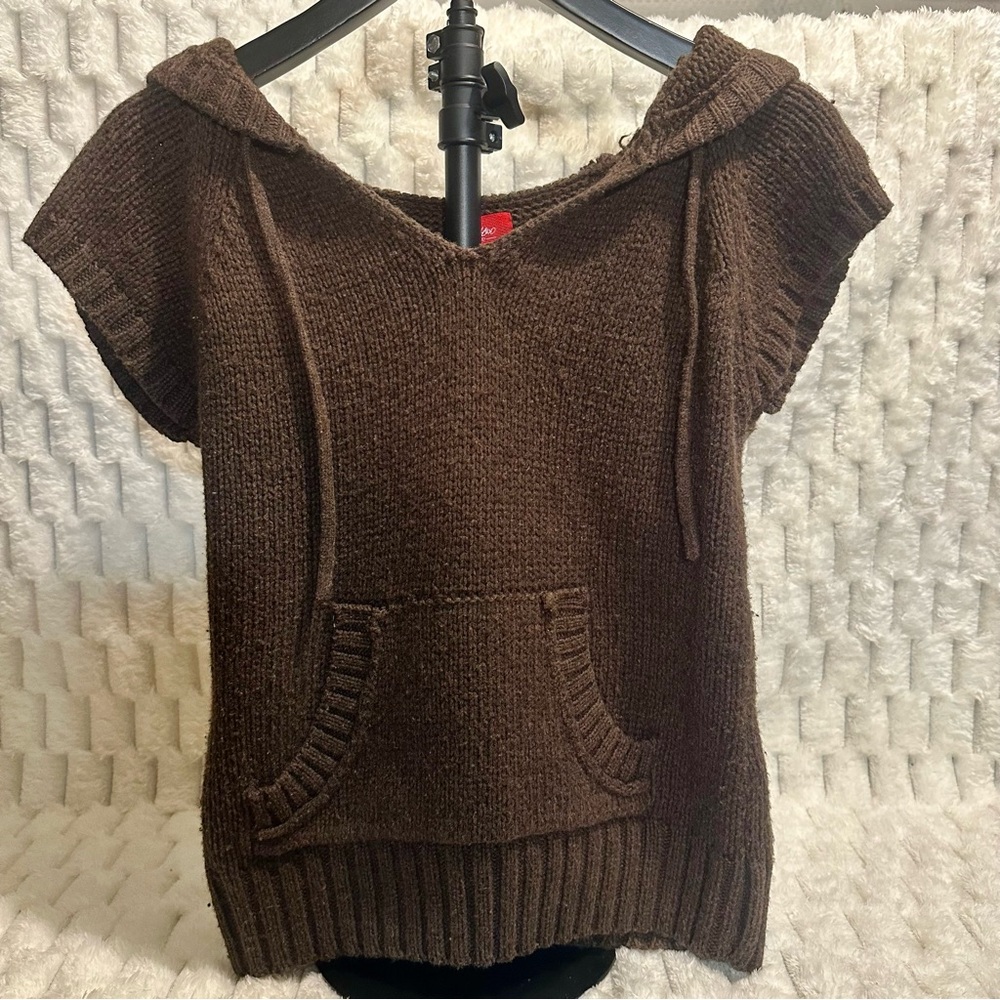 Women Chocolate V-Neck Sweater